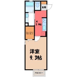 古河駅 徒歩21分 1階の物件間取画像